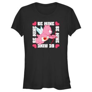 Junior’s Care Bears Valentine’s Day Love-a-Lot Bear Be Mine T-Shirt 7219457818764