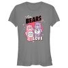 Junior’s Care Bears Valentine’s Day Love-a-Lot Bear and Share Bear Love T-Shirt 7219457622156