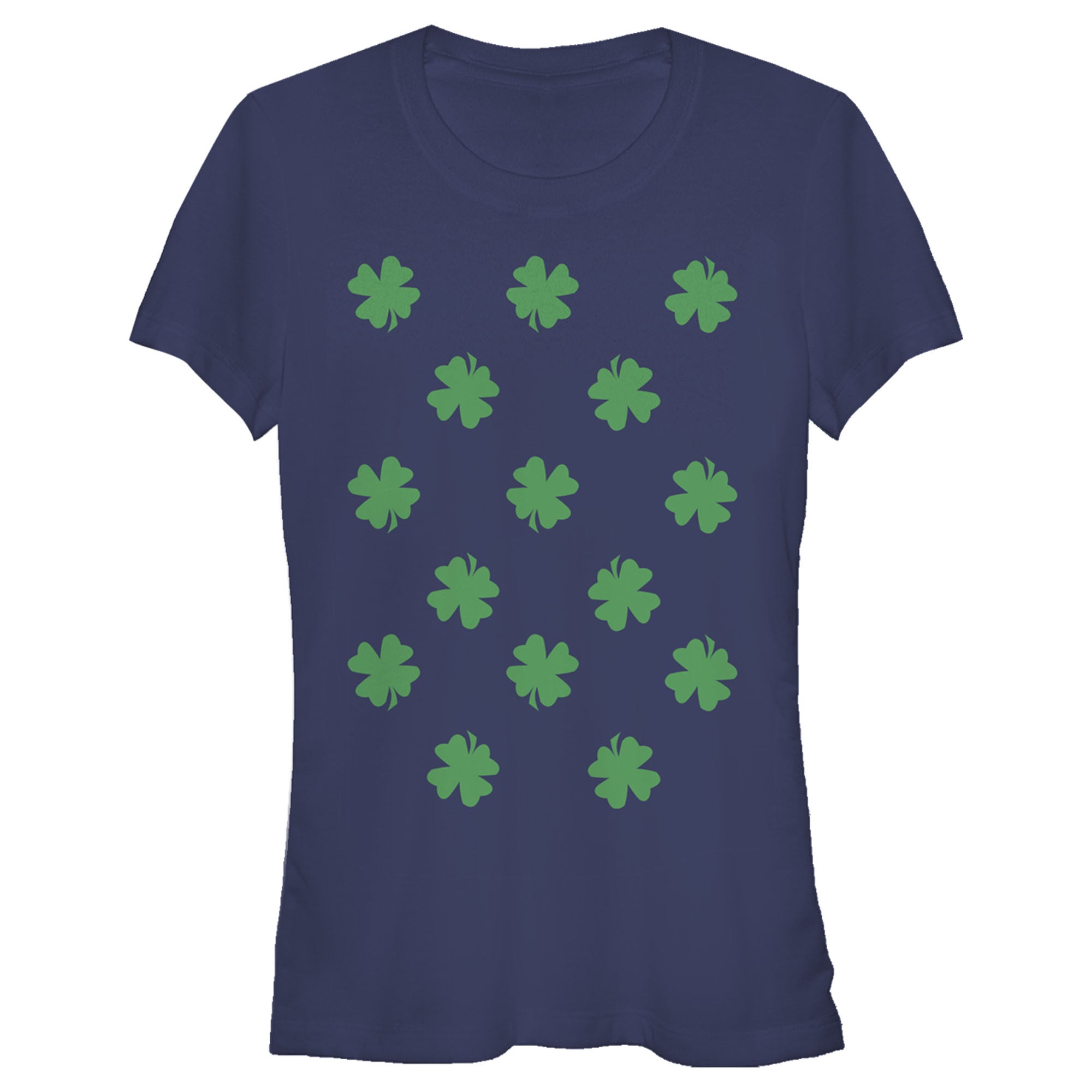 Junior's Lost Gods St. Patrick's Day Four-Leaf Clover Print T-Shirt 6826633134220 Junior's Lost Gods St. Patrick's Day Four-Leaf Clover Print T-Shirt 6826633134220