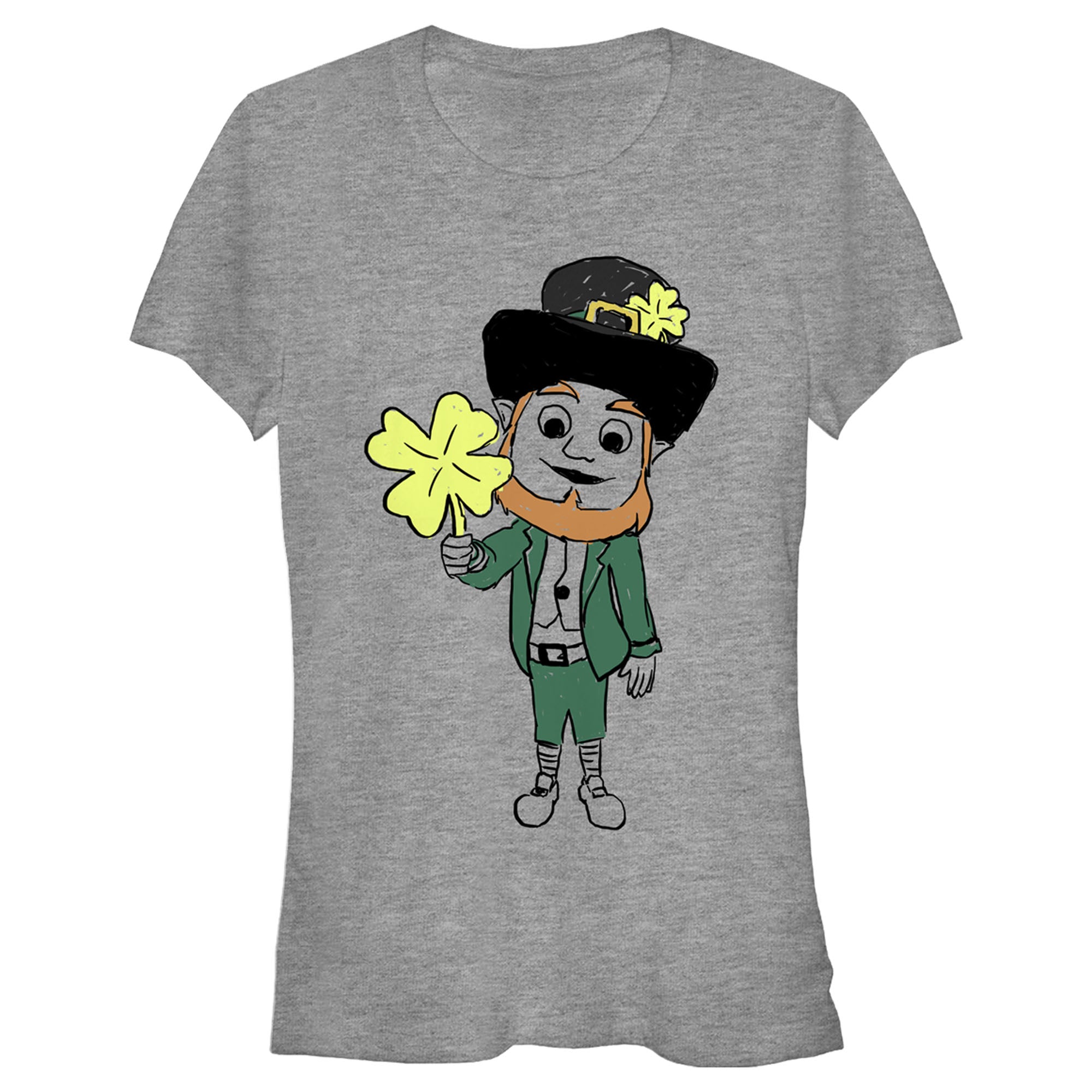 Junior's Lost Gods St. Patrick's Day Leprechaun Greetings T-Shirt 6826635100300 Junior's Lost Gods St. Patrick's Day Leprechaun Greetings T-Shirt 6826635100300