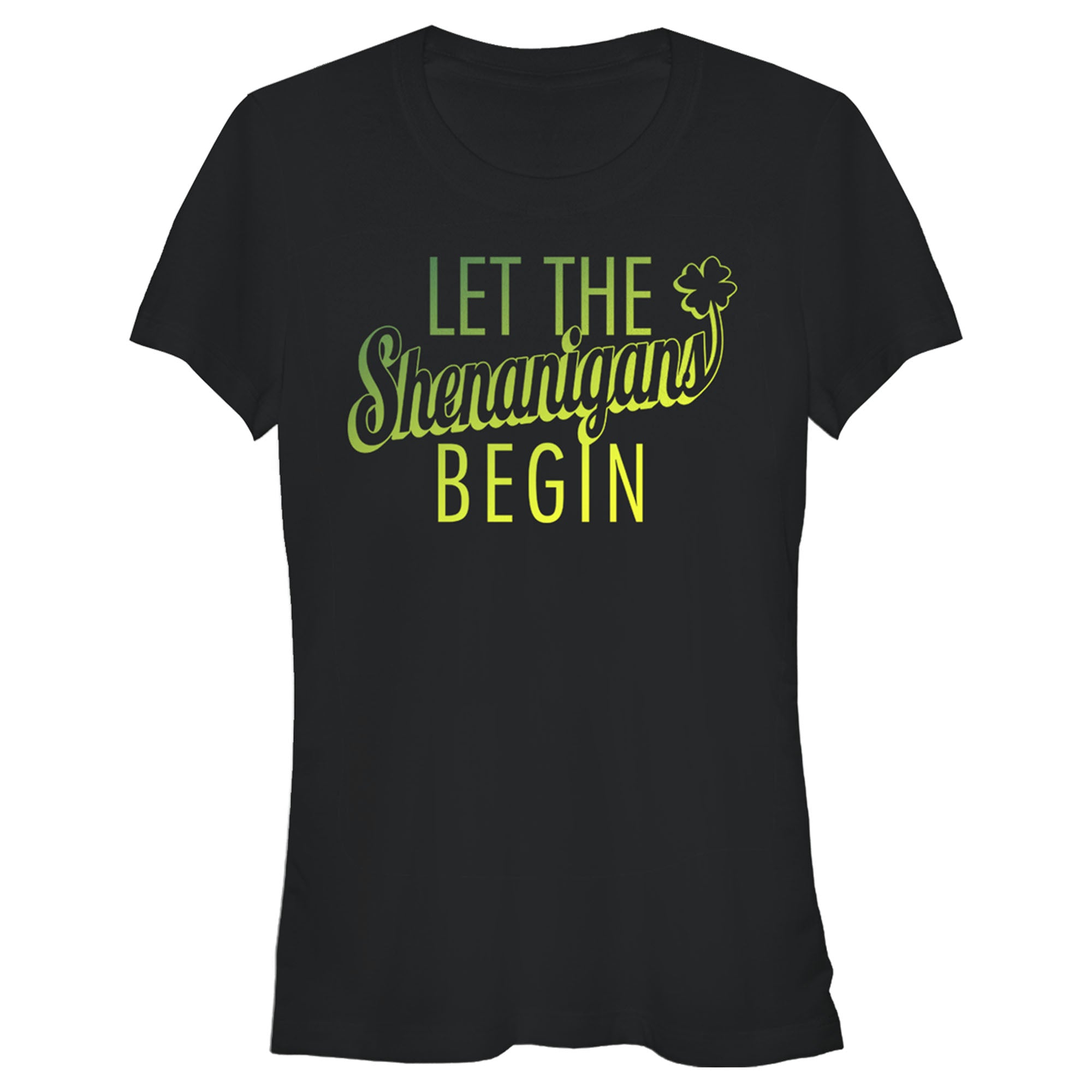 Junior's Lost Gods St. Patrick's Day Let the Shenanigans Begin T-Shirt 6826637885580 Junior's Lost Gods St. Patrick's Day Let the Shenanigans Begin T-Shirt 6826637885580