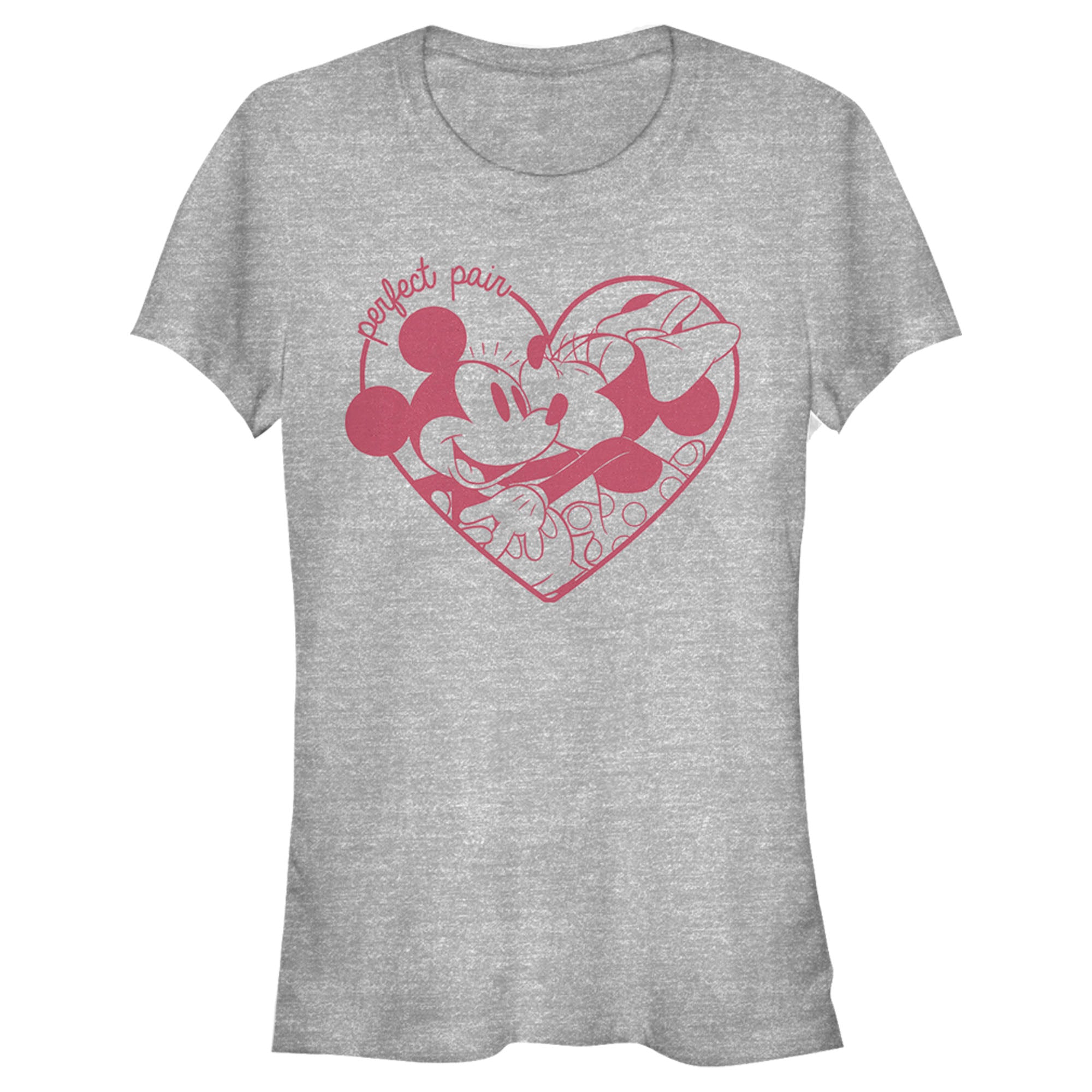Junior's Mickey & Friends Mickey and Friends Retro Perfect Pair T-Shirt 7219455131788 Junior's Mickey & Friends Mickey and Friends Retro Perfect Pair T-Shirt 7219455131788