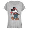 Junior’s Mickey & Friends Retro Lumberjack Mickey Mouse T-Shirt 6886021398668