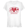 Junior’s Mickey & Friends Valentine’s Day Crazy Over Daisy Dating Service T-Shirt 7219454967948