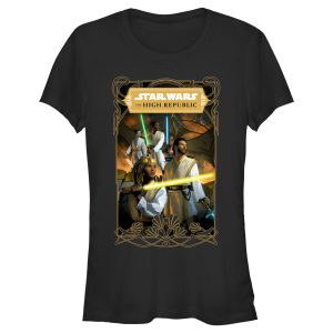 Junior’s Star Wars The High Republic The Fallen Star Cover T-Shirt 6783119360140