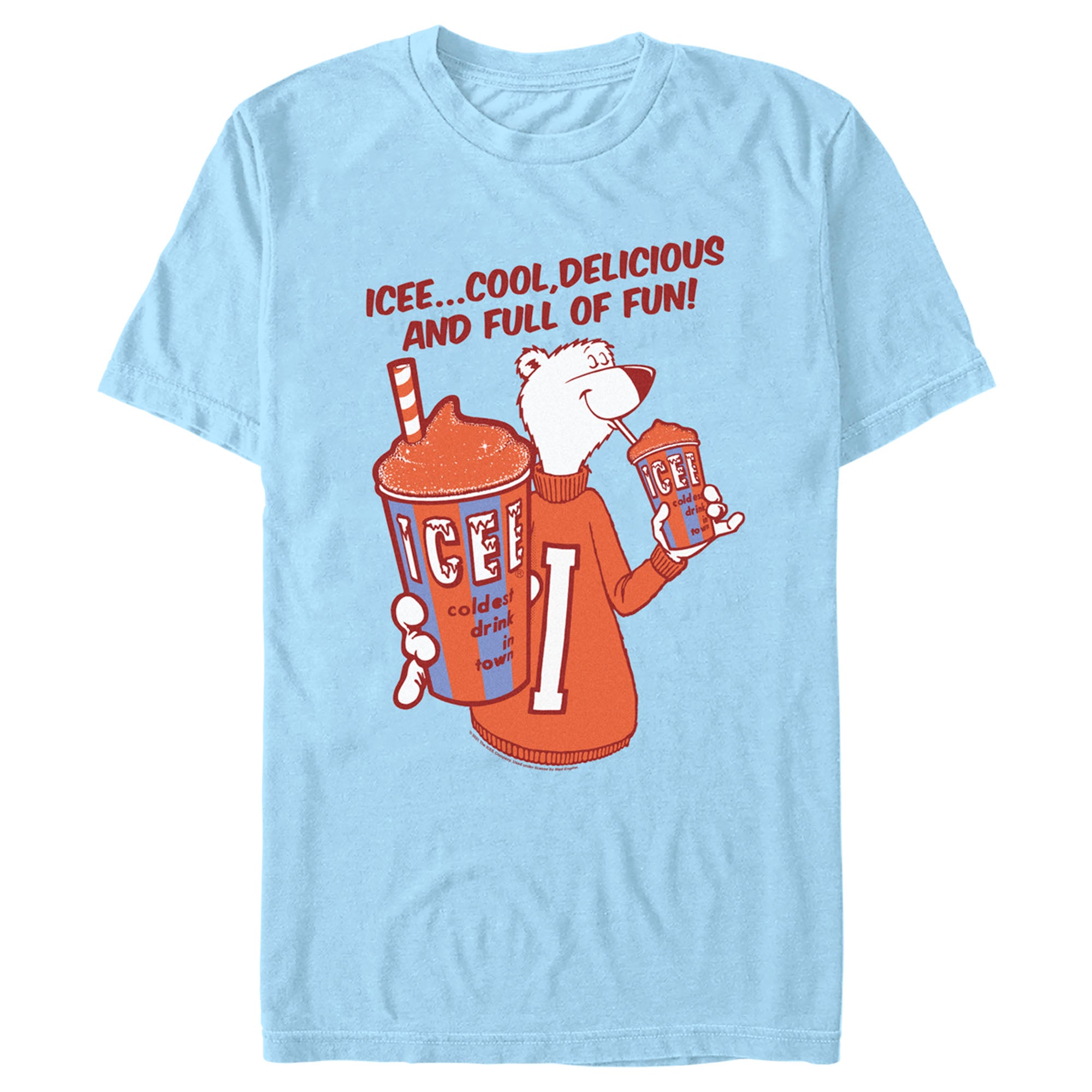 Men's ICEE Cool, Delicious and Full of Fun! T-Shirt 6850285142156 Men's ICEE Cool, Delicious and Full of Fun! T-Shirt 6850285142156