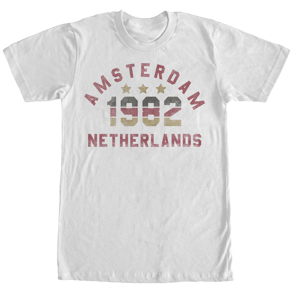 Men's Lost Gods Amsterdam Netherlands 1982 T-Shirt Men's Lost Gods Amsterdam Netherlands 1982 T-Shirt