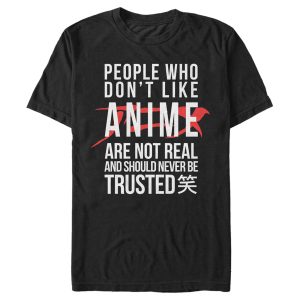 Men’s Lost Gods Anime People Quote T-Shirt