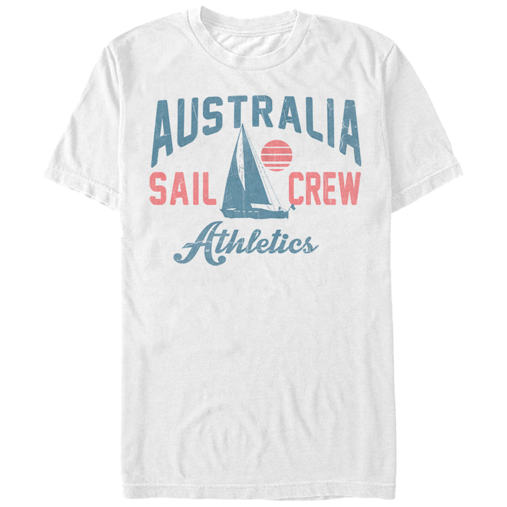 Men's Lost Gods Australia Sail Crew T-Shirt Men's Lost Gods Australia Sail Crew T-Shirt