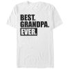 Men’s Lost Gods Best Grandpa Ever Block T-Shirt