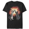 Men’s Lost Gods Cat High Five Explosion T-Shirt