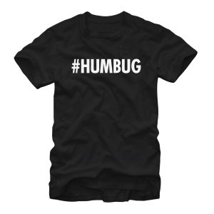 Men’s Lost Gods Christmas Hashtag Humbug T-Shirt
