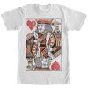 Men’s Lost Gods Distressed King of Hearts T-Shirt