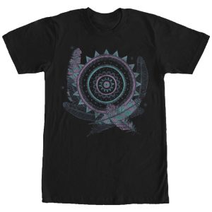 Men’s Lost Gods Feather Circle T-Shirt