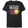 Men’s Lost Gods Fourth of July  Get Crackin Fireworks T-Shirt