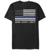Men’s Lost Gods Fourth of July  Honor Respect Loyalty T-Shirt