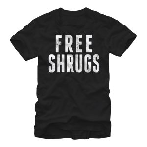Men’s Lost Gods Free Shrugs T-Shirt