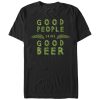 Men’s Lost Gods Good People Drink Good Beer T-Shirt