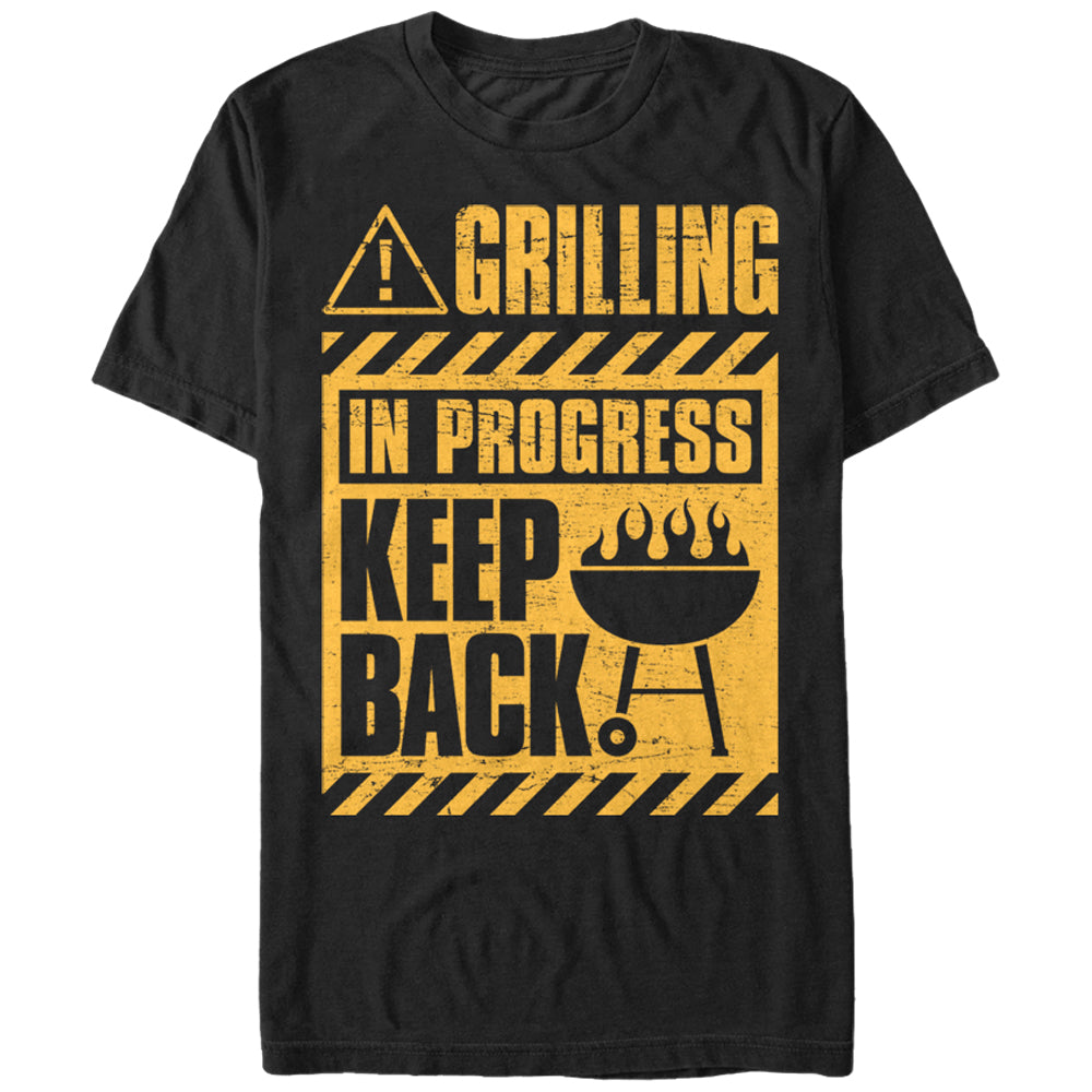 Men's Lost Gods Grilling in Progress Keep Back T-Shirt Men's Lost Gods Grilling in Progress Keep Back T-Shirt