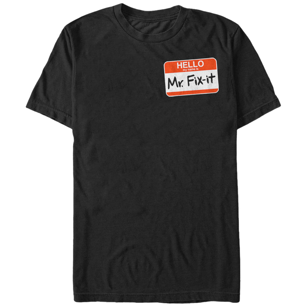 Men's Lost Gods Hello My Name is Mr Fix It T-Shirt Men's Lost Gods Hello My Name is Mr Fix It T-Shirt