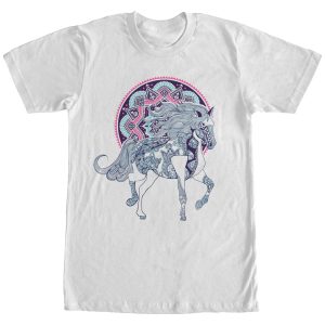 Men’s Lost Gods Horse Henna Print T-Shirt