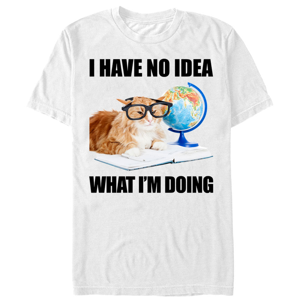 Men's Lost Gods I Have No Idea What I'm Doing Cat T-Shirt Men's Lost Gods I Have No Idea What I'm Doing Cat T-Shirt