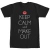 Men’s Lost Gods Keep Calm and Make Out T-Shirt