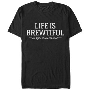 Men’s Lost Gods Life is Brewtiful T-Shirt