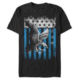 Men’s Lost Gods Majestic Eagle American Flag T-Shirt
