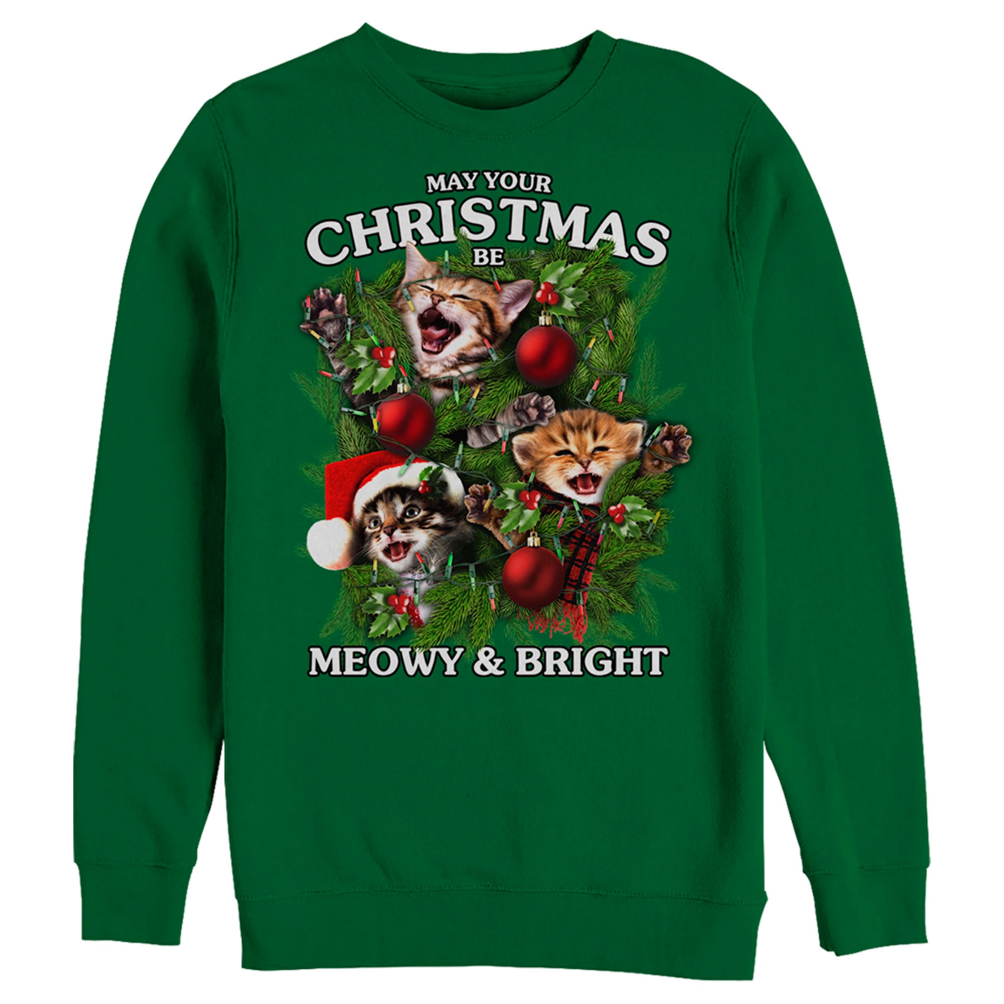 Men's Lost Gods Meowy and Bright Sweatshirt Men's Lost Gods Meowy and Bright Sweatshirt