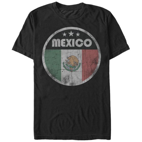 Men’s Lost Gods Mexico Flag Circle T-Shirt