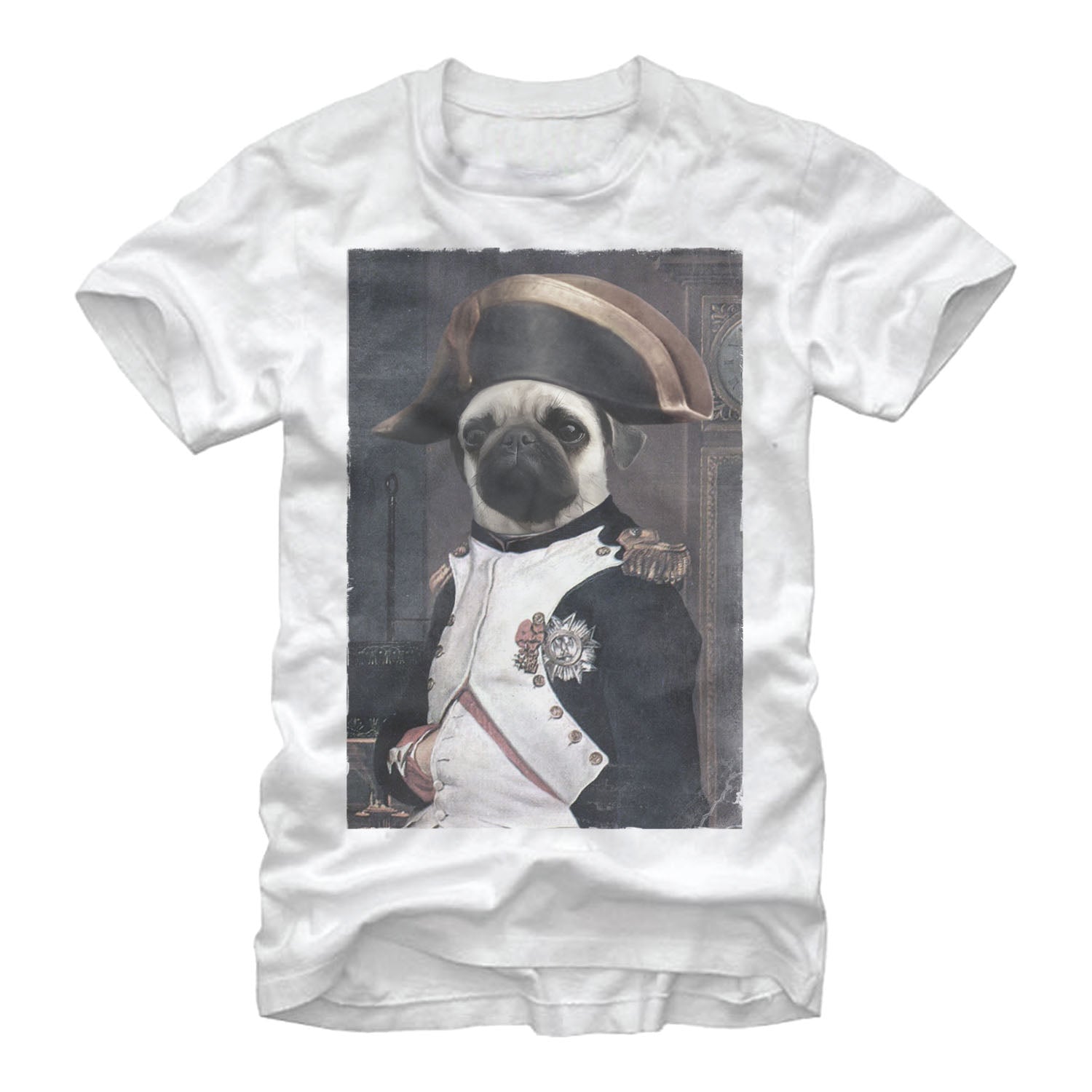 Men's Lost Gods Napoleon Pug T-Shirt Men's Lost Gods Napoleon Pug T-Shirt