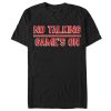 Men’s Lost Gods No Talking Game’s On T-Shirt