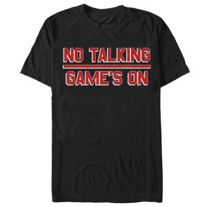 Men’s Lost Gods No Talking Game’s On T-Shirt