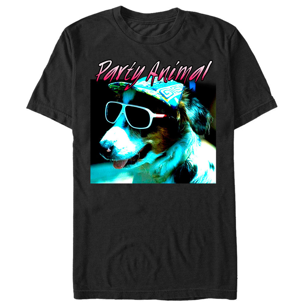 Men's Lost Gods Party Animal Dog T-Shirt Men's Lost Gods Party Animal Dog T-Shirt