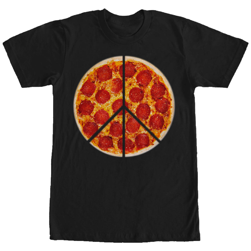 Men's Lost Gods Peace Pizza Pie T-Shirt Men's Lost Gods Peace Pizza Pie T-Shirt