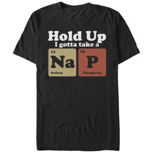 Men’s Lost Gods Periodic Table Gotta Nap T-Shirt