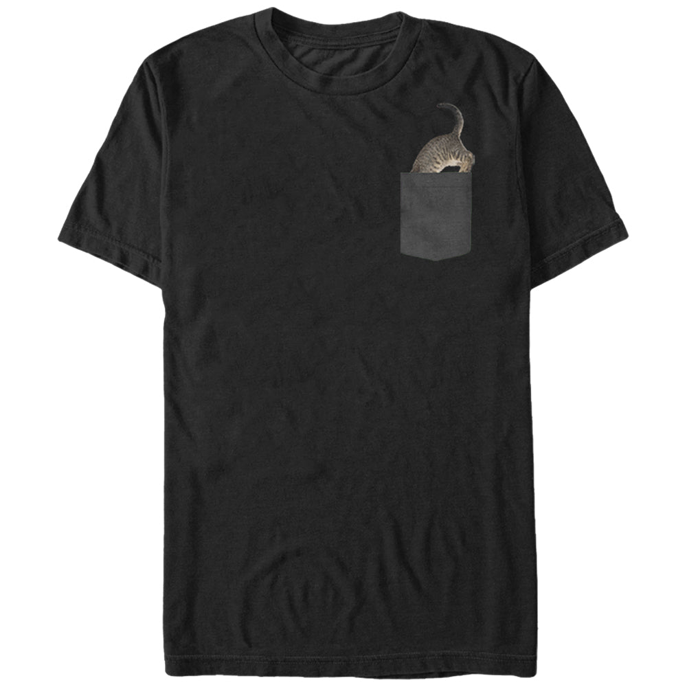 Men's Lost Gods Pocket Cat Tail T-Shirt Men's Lost Gods Pocket Cat Tail T-Shirt