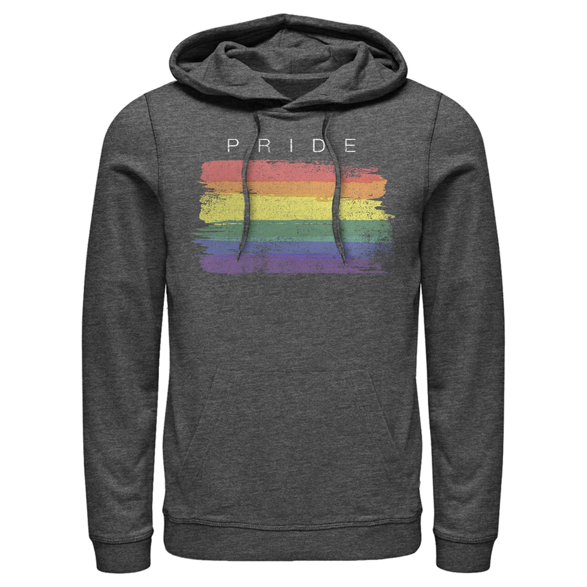 Men's Lost Gods Pride Flag Pull Over Hoodie Men's Lost Gods Pride Flag Pull Over Hoodie