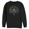 Men’s Lost Gods Rainbow Lotus Flower Sweatshirt