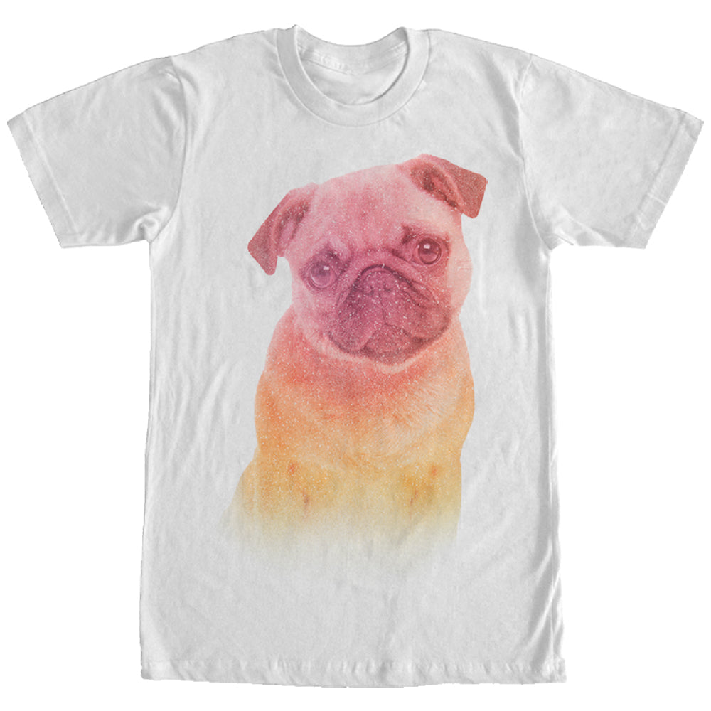 Men's Lost Gods Rainbow Pug T-Shirt Men's Lost Gods Rainbow Pug T-Shirt