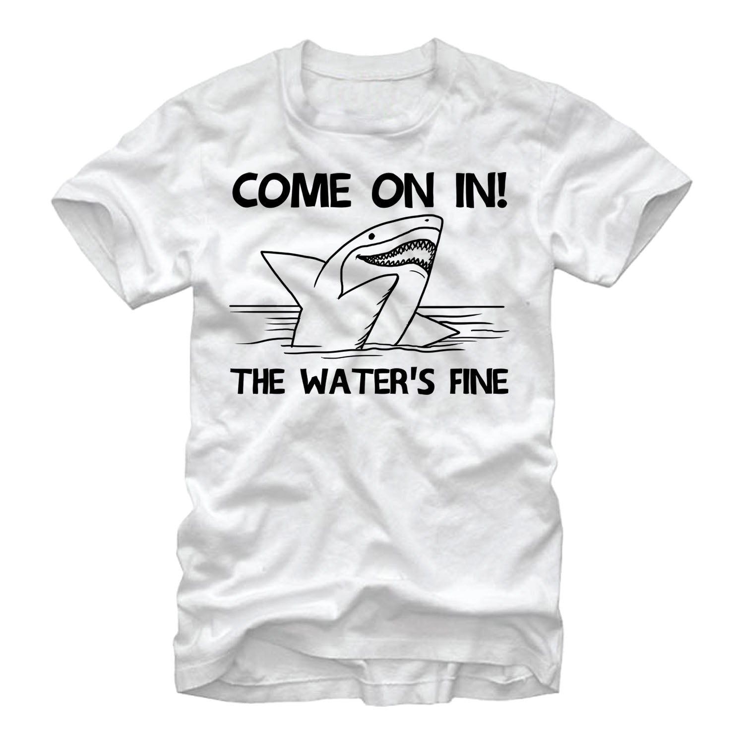 Men's Lost Gods Shark Come on In T-Shirt Men's Lost Gods Shark Come on In T-Shirt