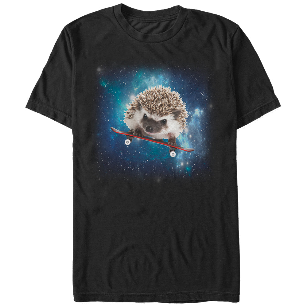 Men's Lost Gods Space Hedgehog on Skateboard T-Shirt Men's Lost Gods Space Hedgehog on Skateboard T-Shirt