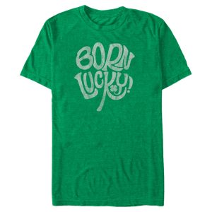 Men’s Lost Gods St. Patrick’s Day Born Lucky! T-Shirt