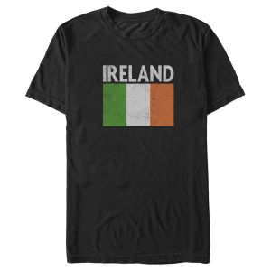 Men’s Lost Gods St. Patrick’s Day Distressed Irish Flag T-Shirt