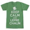 Men’s Lost Gods St. Patrick’s Day Keep Calm and Leprechaun T-Shirt