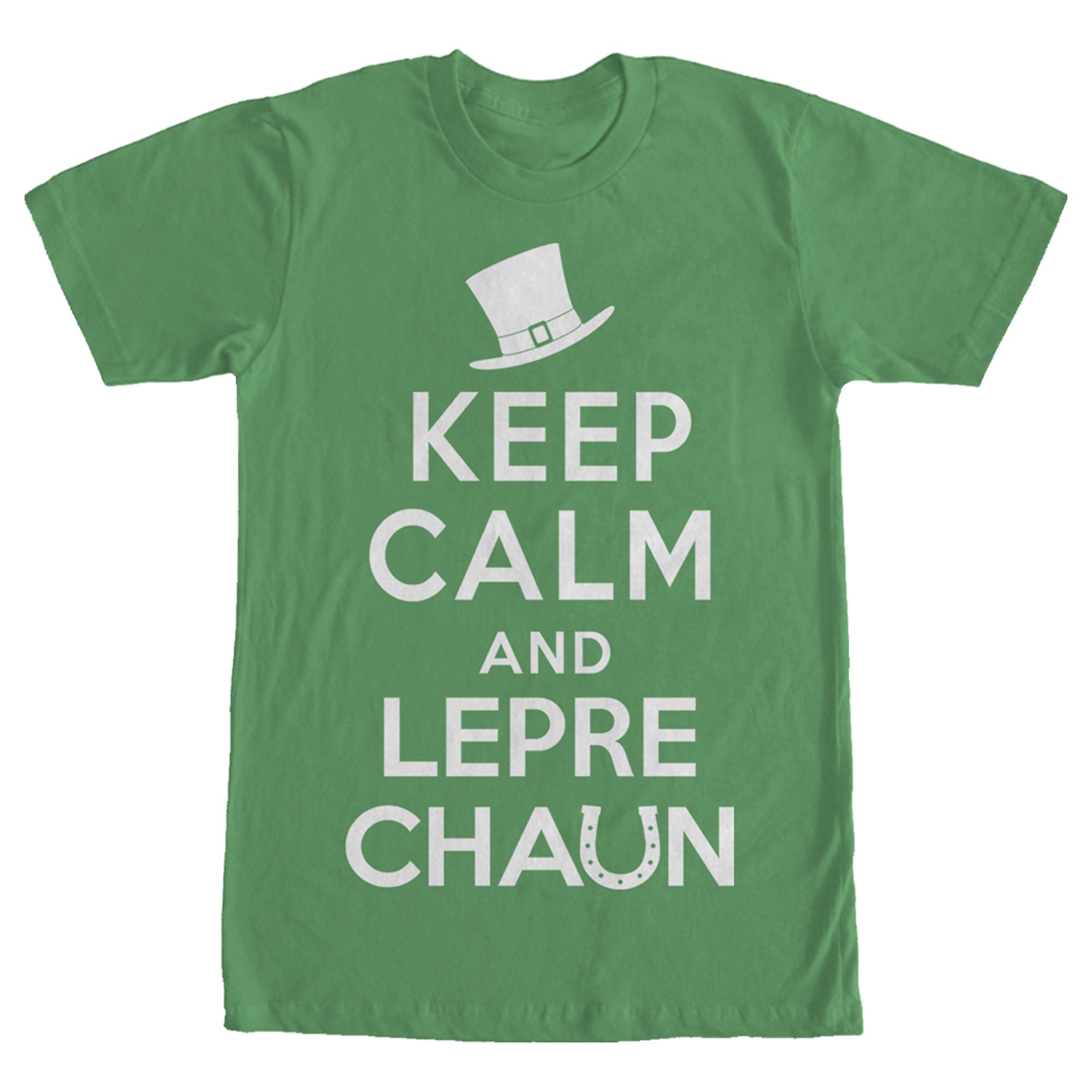 Men's Lost Gods St. Patrick's Day Keep Calm and Leprechaun T-Shirt Men's Lost Gods St. Patrick's Day Keep Calm and Leprechaun T-Shirt
