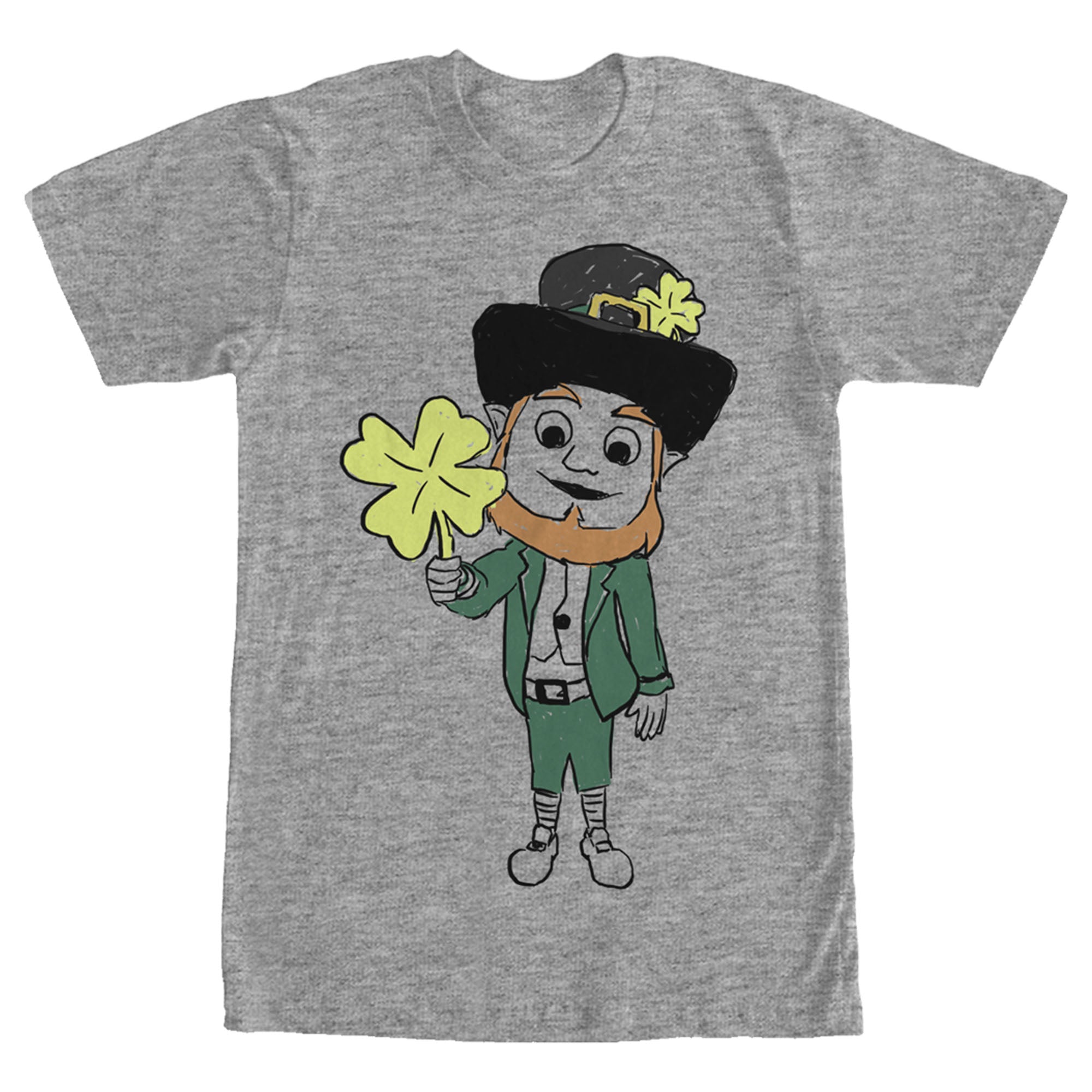 Men's Lost Gods St. Patrick's Day Leprechaun Greetings T-Shirt Men's Lost Gods St. Patrick's Day Leprechaun Greetings T-Shirt