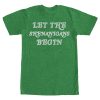 Men’s Lost Gods St. Patrick’s Day Let the Shenanigans Begin Retro T-Shirt