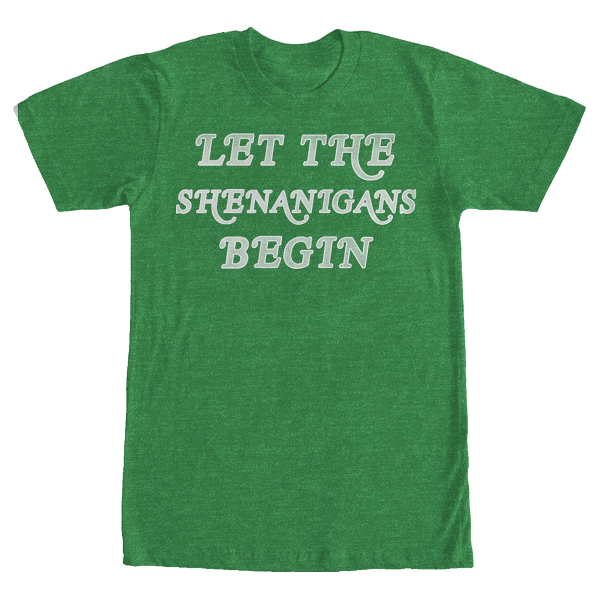 Men's Lost Gods St. Patrick's Day Let the Shenanigans Begin Retro T-Shirt Men's Lost Gods St. Patrick's Day Let the Shenanigans Begin Retro T-Shirt